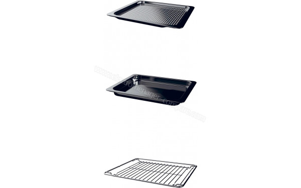 HAIER HID6P5B5EYT - Vue de la grille et des l&egrave;chefrites
