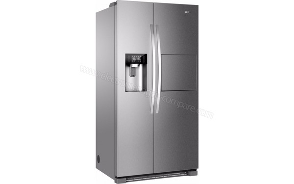 HAIER HRF-630AM7 - Vue 3/4 gauche (cr&eacute;dit : Boulanger)