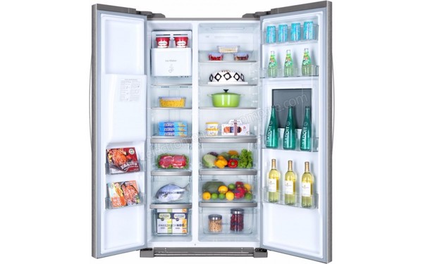 HAIER HRF-630AM7 - Vue de l'int&eacute;rieur (cr&eacute;dit : Boulanger)