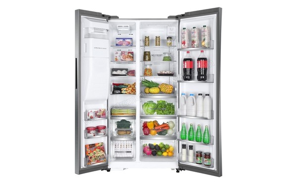 HAIER HRF-636IM6 - Vue de l'int&eacute;rieur (cr&eacute;dit : Darty)