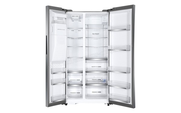 HAIER HRF-636IM6 - Vue de l'int&eacute;rieur (cr&eacute;dit : Darty)