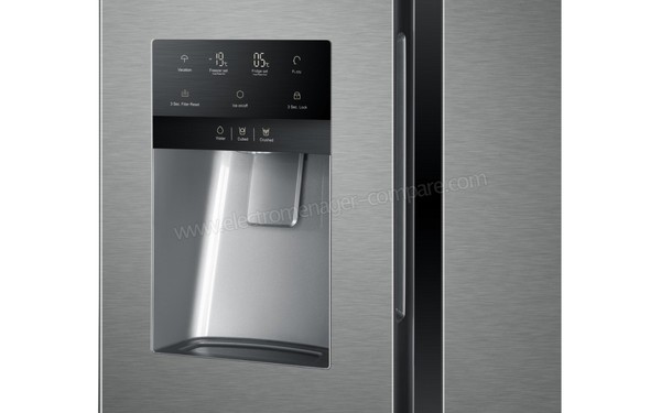 HAIER HRF-636IM6 - Vue du distributeur (cr&eacute;dit : Darty)