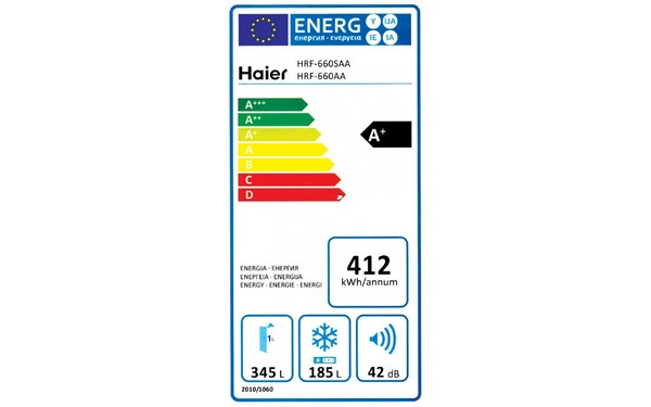 HAIER HRF-660AA - &Eacute;tiquette &eacute;nergie