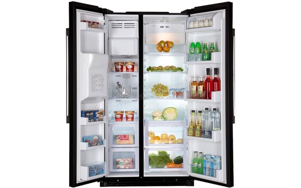 HAIER HRF-664ISB2N - Vue de l'int&eacute;rieur