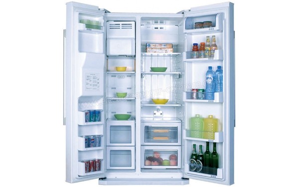 HAIER HRF-664ISB2WW - Vue de l'int&eacute;rieur