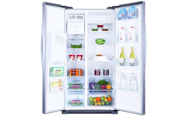 HAIER HRF-665ISB2 - Vue de l'int&eacute;rieur (cr&eacute;dit : Darty)