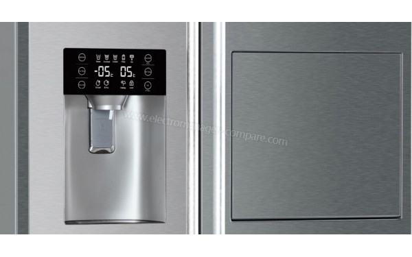 HAIER HRF-729AP6 - Panneau de commandes et Home Bar