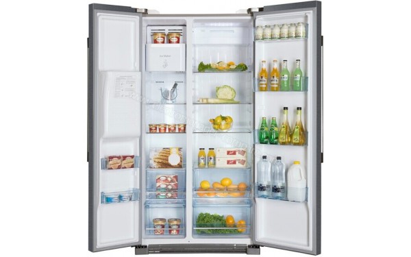 HAIER HRF-729IP6 - Vue de l'int&eacute;rieur (cr&eacute;dit : Darty)