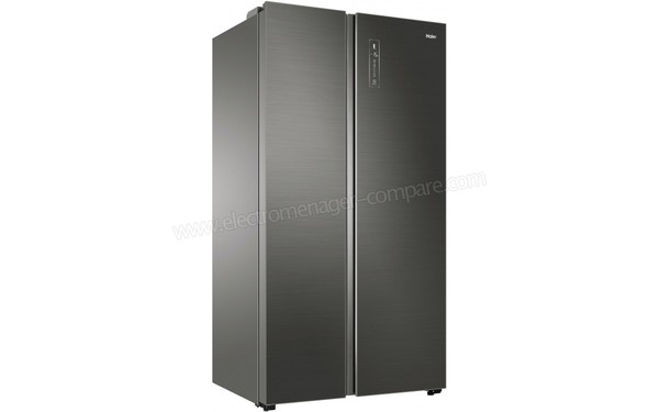 HAIER HRF-800DGS7 - Vue 3/4 gauche (cr&eacute;dit : Boulanger)