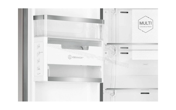 HAIER HRF-800DGS7 - Fabrique de gla&ccedil;ons (cr&eacute;dit : Boulanger)