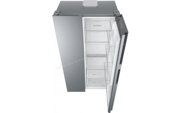 HAIER HSR3918ENPG - Vue du dessus de la partie r&eacute;frig&eacute;rateur