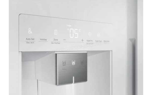 HAIER HSW79F18DIGW - Panneau de commandes