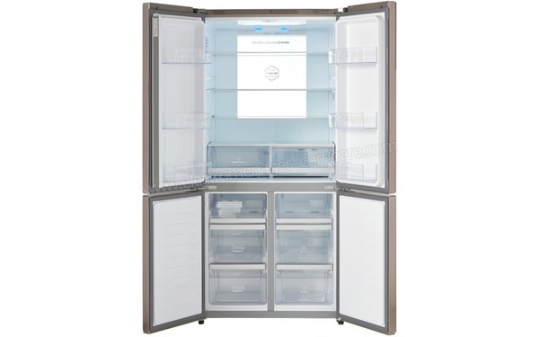 HAIER HTF-610DM7 - Vue de l'int&eacute;rieur vide (cr&eacute;dit : Boulanger)