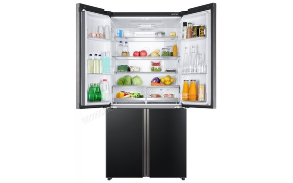 HAIER HTF-610DSN7 - Vue de l'int&eacute;rieur (cr&eacute;dit : Darty)