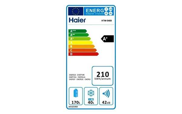 HAIER HTM-546B - &Eacute;tiquette &eacute;nergie