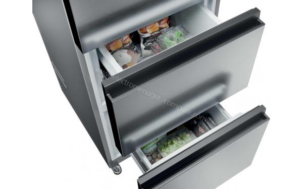 HAIER HTR3620CNMG - Vue de l'int&eacute;rieur partie cong&eacute;lateur