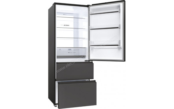 HAIER HTR5719ENPT - Vue de l'int&eacute;rieur partie r&eacute;frig&eacute;rateur