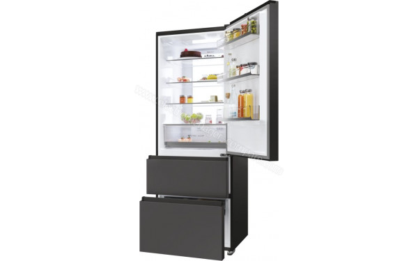 HAIER HTR5719ENPT - Vue de l'int&eacute;rieur partie r&eacute;frig&eacute;rateur