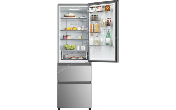 HAIER HTW3618DNMG - Vue de l'int&eacute;rieur partie r&eacute;frig&eacute;rateur