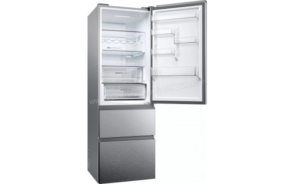 HAIER HTW5618CNMG - Vue de l'int&eacute;rieur partie r&eacute;frig&eacute;rateur