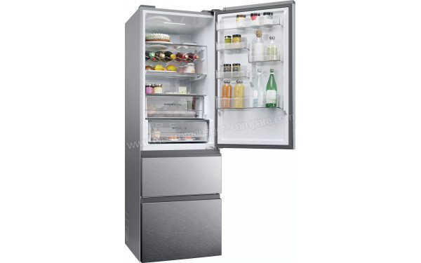 HAIER HTW5618CNMG - Vue de l'int&eacute;rieur partie r&eacute;frig&eacute;rateur