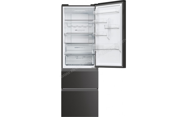 HAIER HTW5618DNPT - Vue de l'int&eacute;rieur partie r&eacute;frig&eacute;rateur