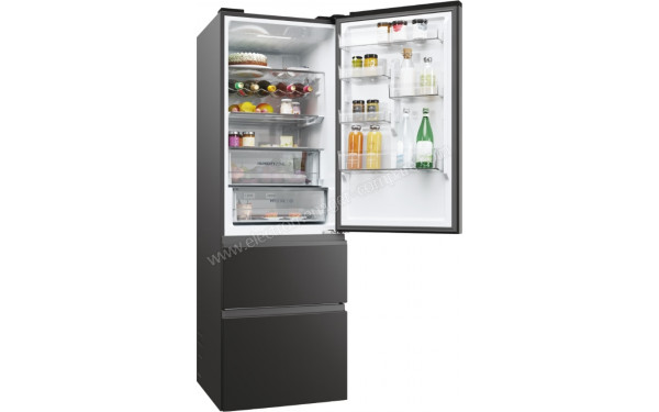 HAIER HTW5618DNPT - Vue de l'int&eacute;rieur partie r&eacute;frig&eacute;rateur