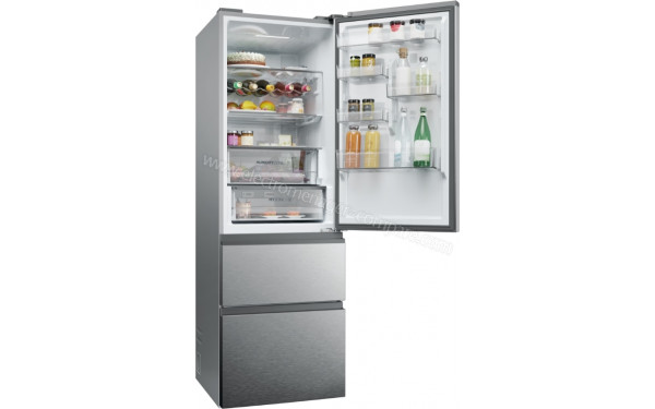 HAIER HTW5618ENMG - Vue de l'int&eacute;rieur partie r&eacute;frig&eacute;rateur