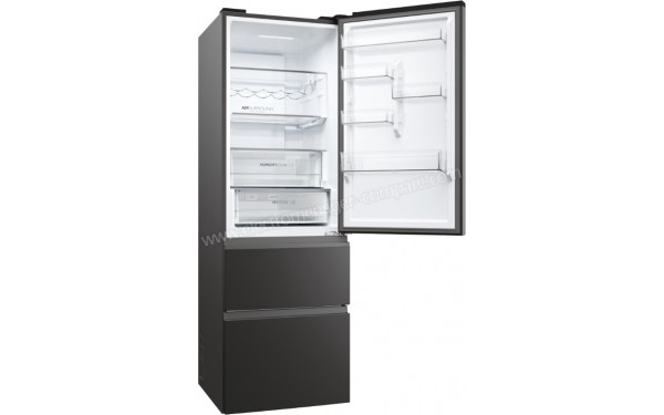 HAIER HTW5618ENPT - Vue de l'int&eacute;rieur partie r&eacute;frig&eacute;rateur