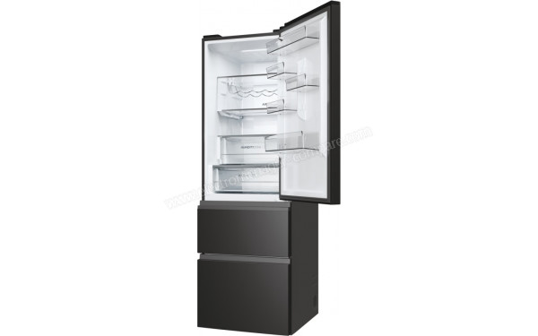 HAIER HTW5618ENPT - Vue de l'int&eacute;rieur partie r&eacute;frig&eacute;rateur