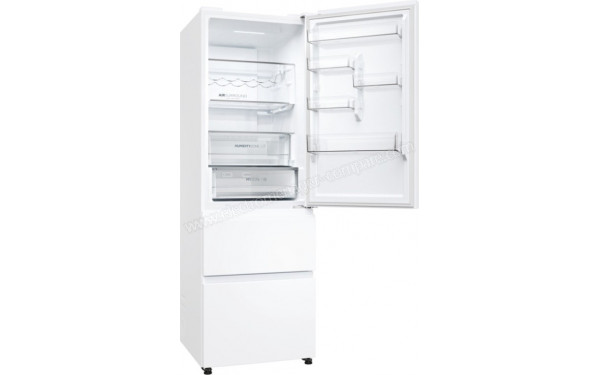 HAIER HTW5618ENPW - Vue de l'int&eacute;rieur partie r&eacute;frig&eacute;rateur