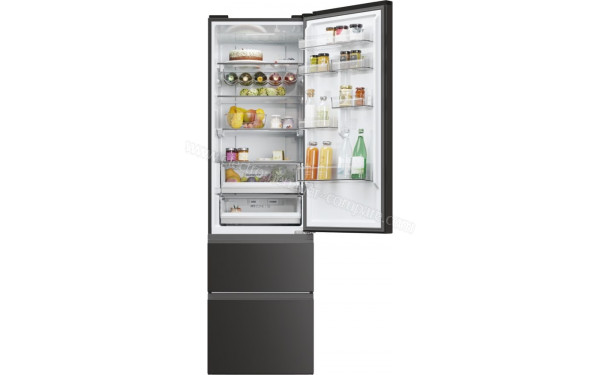 HAIER HTW5620DNPT - Vue de l'int&eacute;rieur partie r&eacute;frig&eacute;rateur
