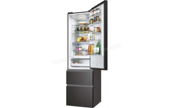 HAIER HTW5620DNPT - Vue de l'int&eacute;rieur partie r&eacute;frig&eacute;rateur