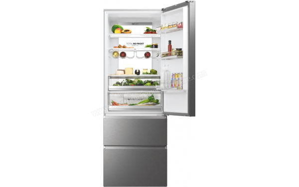 HAIER HTW7720ENMP - Vue de l'int&eacute;rieur partie r&eacute;frig&eacute;rateur