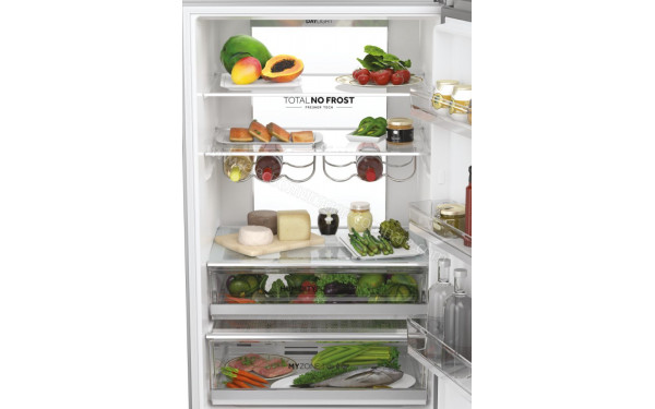 HAIER HTW7720ENMP - Vue de l'int&eacute;rieur partie r&eacute;frig&eacute;rateur