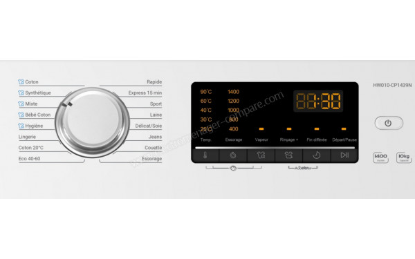 HAIER HW010-CP1439N - Vue des programmes
