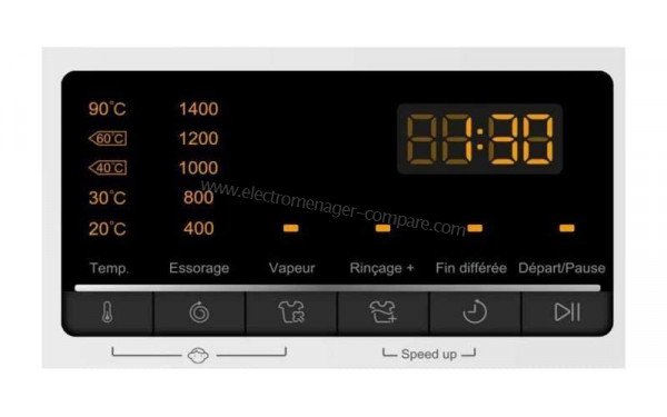 HAIER HW08-CPW14639 - Vue des programmes