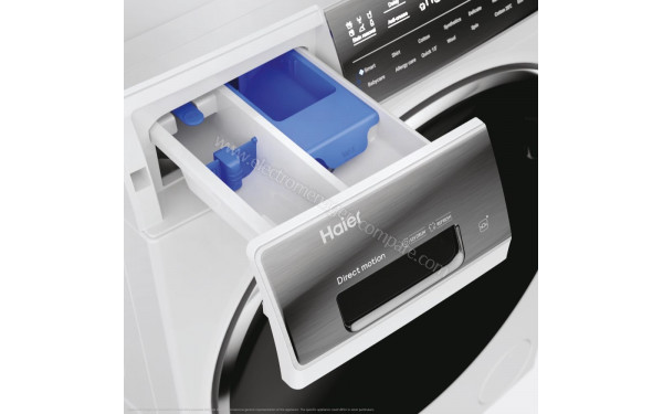 HAIER HW110-B14979EU1 - Zoom sur le tiroir lessiviel