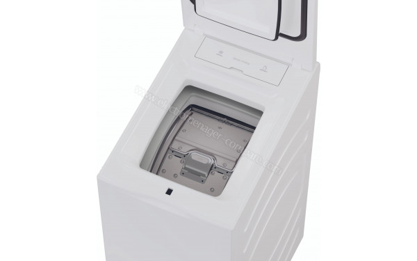 HAIER HW85-BPD13386U-S - Vue du tambour porte ferm&eacute;e