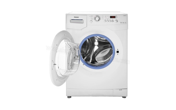 HAIER HW90-1279-F - Vue hublot ouvert