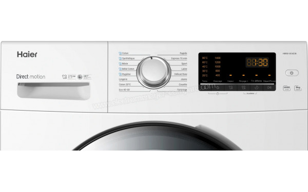HAIER HW90-B14CIN - Panneau de commandes