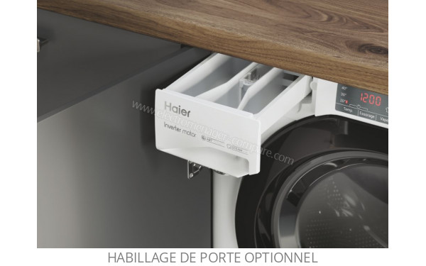 HAIER HW90B416FWB-FR - Zoom sur le tiroir lessiviel