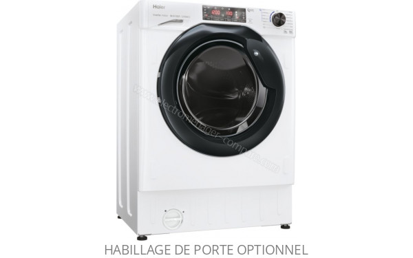 HAIER HW90B416FWB-FR - Vue 3/4 gauche