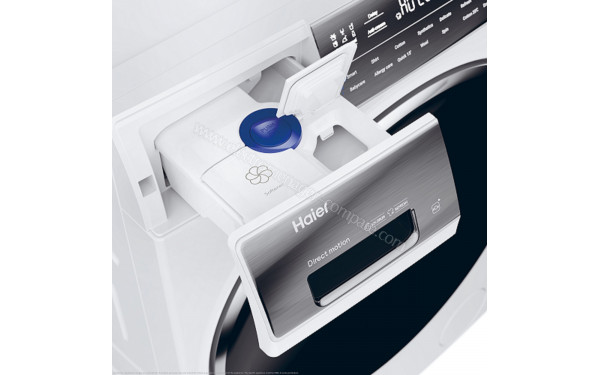 HAIER HW90G-BD14979UFR - Zoom sur le tiroir lessiviel