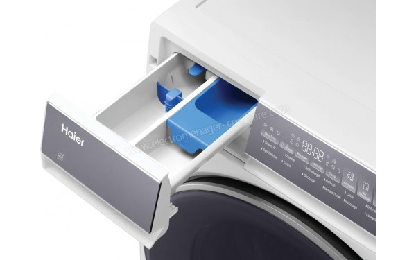 HAIER HWD100-B14367U1 - Zoom sur le tiroir lessiviel