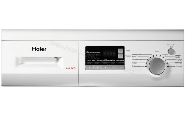 HAIER HW-D1470TVE-F - Panneau de commandes