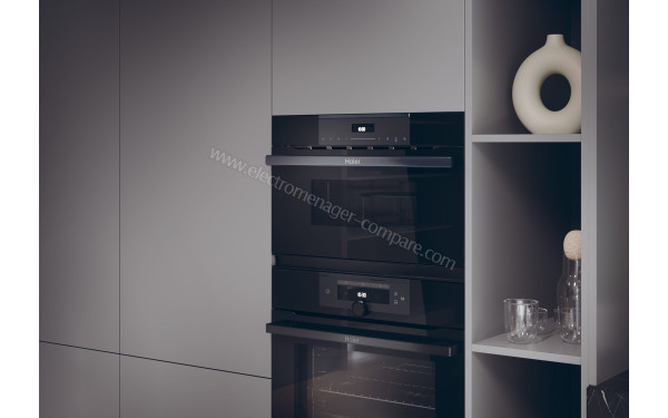 HAIER HWO38MG4HXBD - Appareil encastr&eacute; vue 3/4 droite