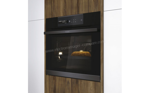 HAIER HWO60SM5B9BH - Vue 3/4 droite