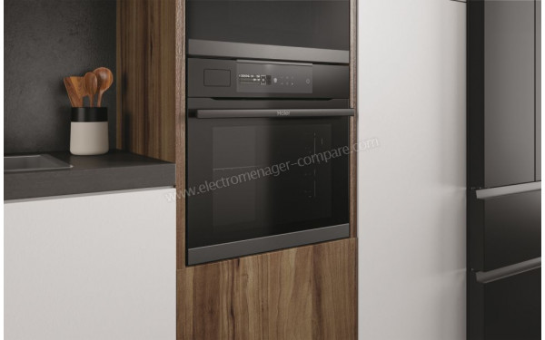 HAIER HWO60SM5S5BH - Appareil encastr&eacute; vue 3/4 gauche