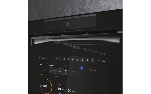 HAIER HWO60SM6C1BH - Panneau de commandes